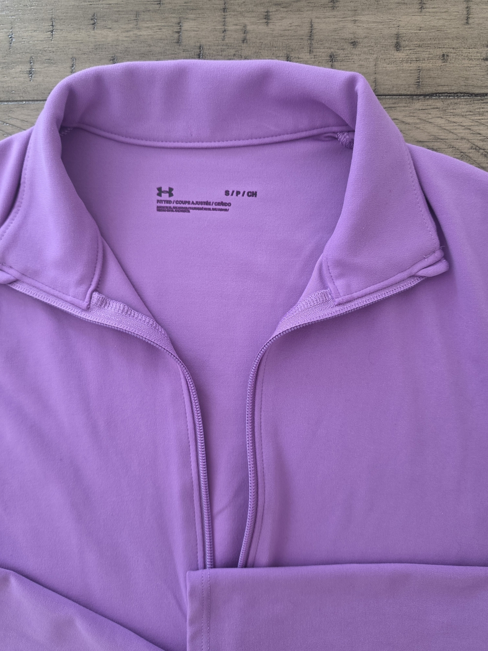 Under Armour Women's Lavender Full-Zip Jacket - Picture 2 of 4